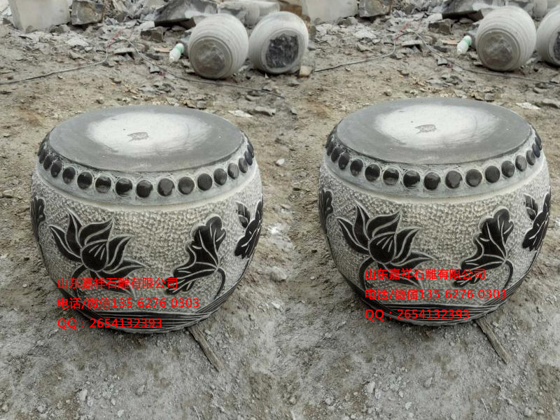 點(diǎn)擊查看詳細(xì)信息<br>標(biāo)題：青石柱頂石圖片_古建筑柱墩雕刻 閱讀次數(shù)：0